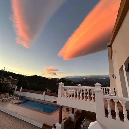 Melin Breathtaking Views,private Heated Pool * Torrox