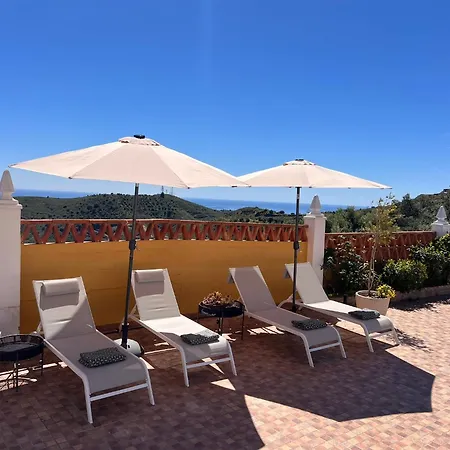 Melín Breathtaking Views,private Heated Pool Torrox